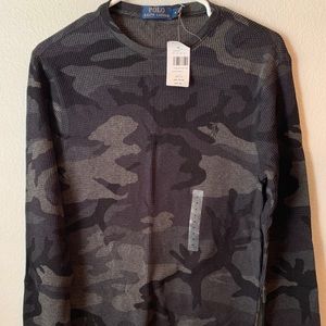 NWT Polo camouflage thermal long sleeve